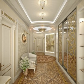 korridor i leiligheten interiørfoto