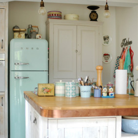 keuken in een houten huis interieur ideeën