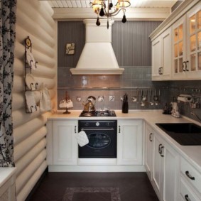 kitchen in a country house