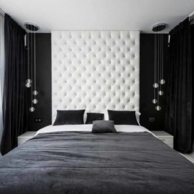 black and white apartment types of decor