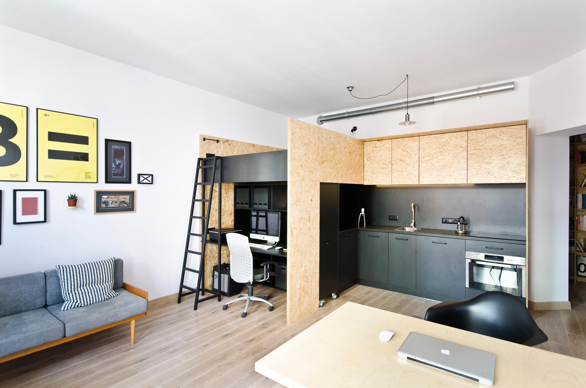 studio apartment 23 sq square meters na ideya sa loob