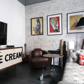 loft style studio apartment ideas