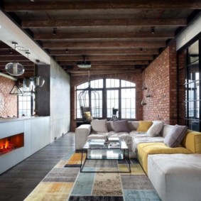 loft style studio apartment ideas