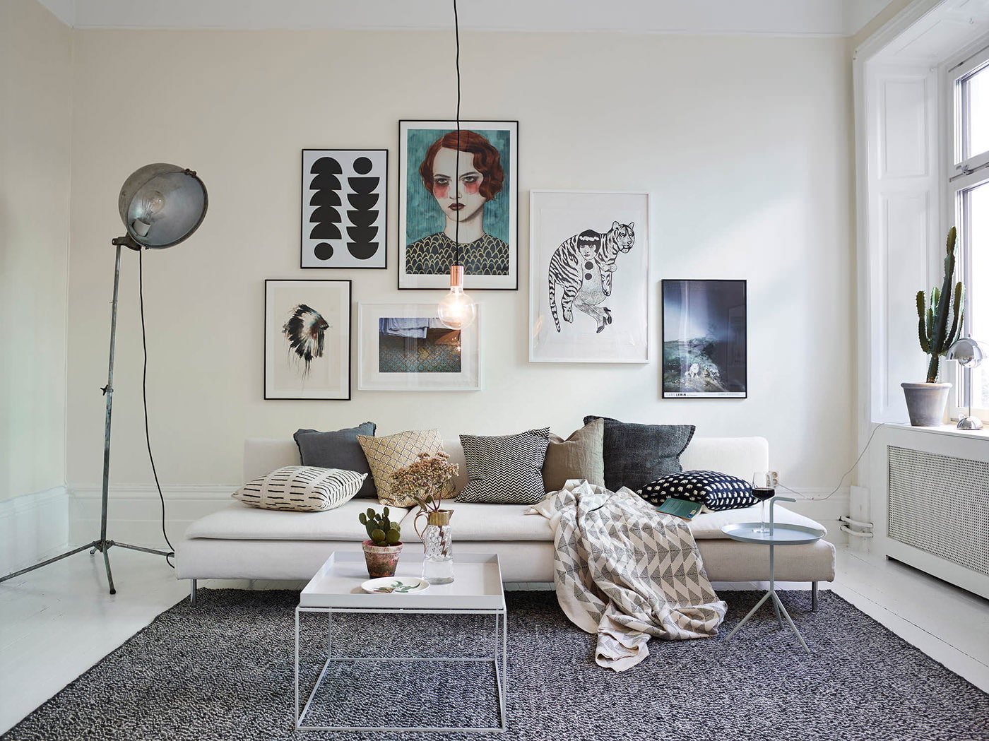 lägenhet i skandinavisk stil