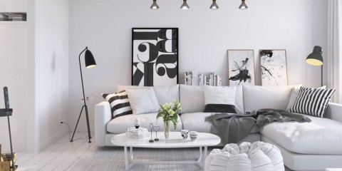 opzioni di idee appartamento in stile scandinavo