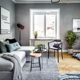 Mga ideya sa istilo ng apartment ng scandinavian style
