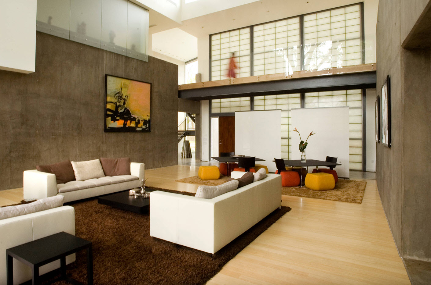 japansk stil lägenhet inredning idéer