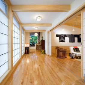 Mga ideya sa dekorasyon ng apartment ng Japanese-style