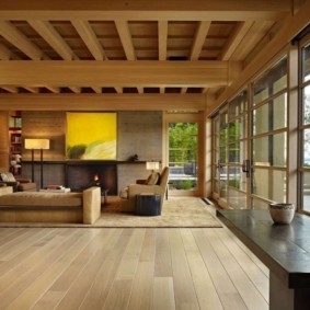 japansk stil lägenhet design foto