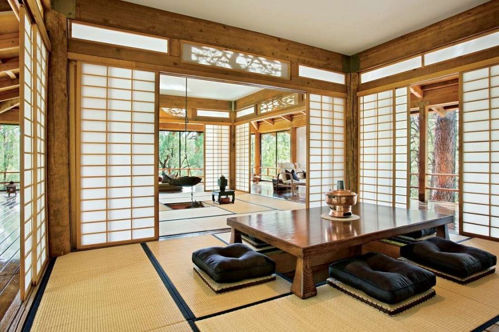 japāņu stila dzīvoklis