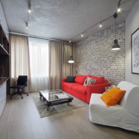 loft in apartment interior design