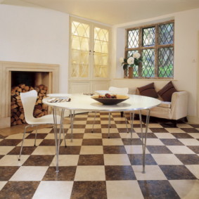 floor tiles for the kitchen and corridor