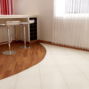 floor tiles for the kitchen and corridor types of decor