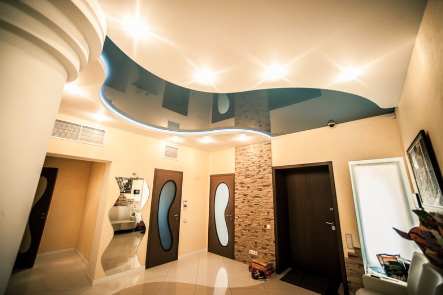 suspended ceiling corridor design ideas