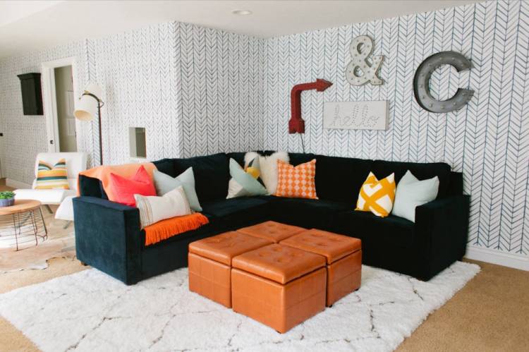 tapety pre moderné dekorácie obývacej izby