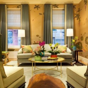 háttérkép a modern nappali fotó dekorációhoz
