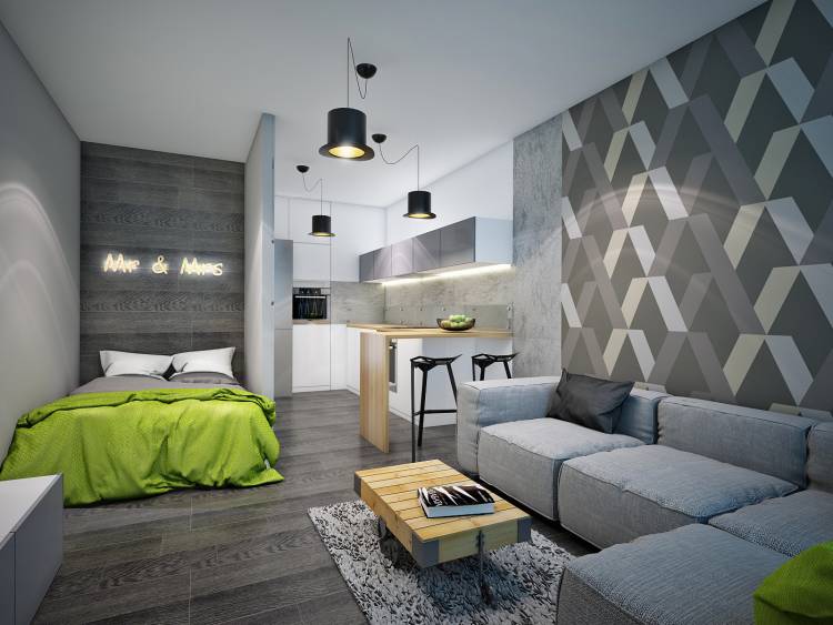 tapety pre moderné obývacie izby