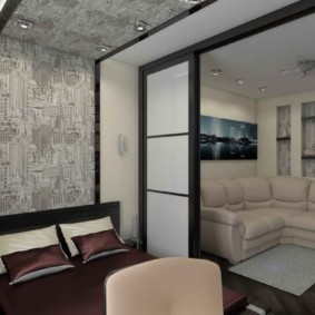 căn hộ studio với các tùy chọn giường và ghế sofa