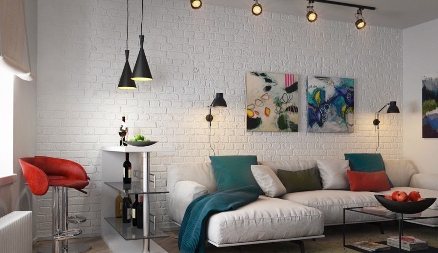 dekorasyon ng apartment sa ilalim ng isang pandekorasyon na mga ideya sa interior interior