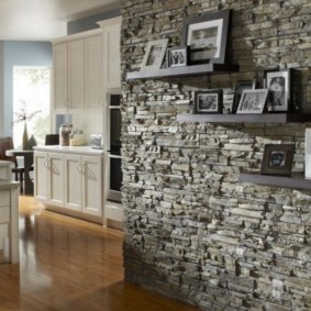 зидни украс декоративни камен дизајн