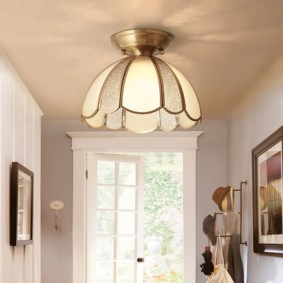 ceiling chandelier in the hallway kinds of ideas