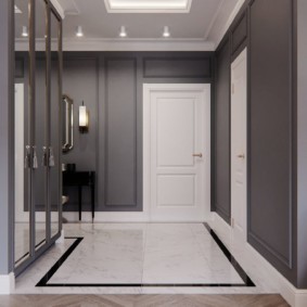 grey hallway