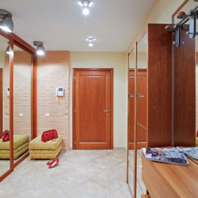 korytarz w mieszkaniu w domu opcje panelu zdjęć