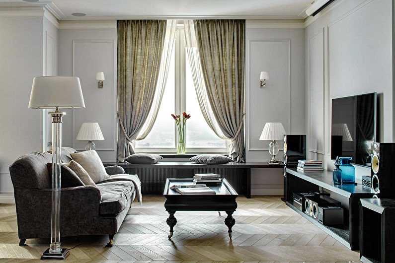 curtains modern classic decor