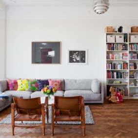 Scandinavian style living room design ideas