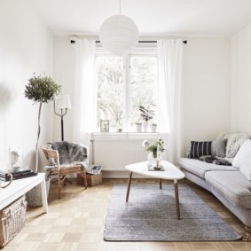 Scandinavian style living room options