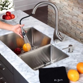 kitchen faucet decor ideas