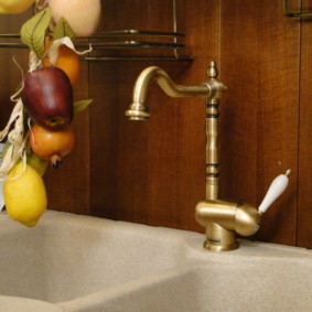 robinet de cuisine photo intérieur