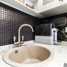 kitchen faucet interior photo