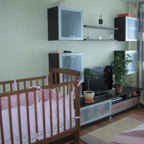 combinació de sala d’estar i idea d’opcions dels nens