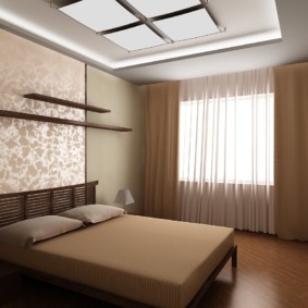 camera da letto beige