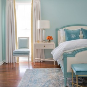 turquoise bedroom photo design