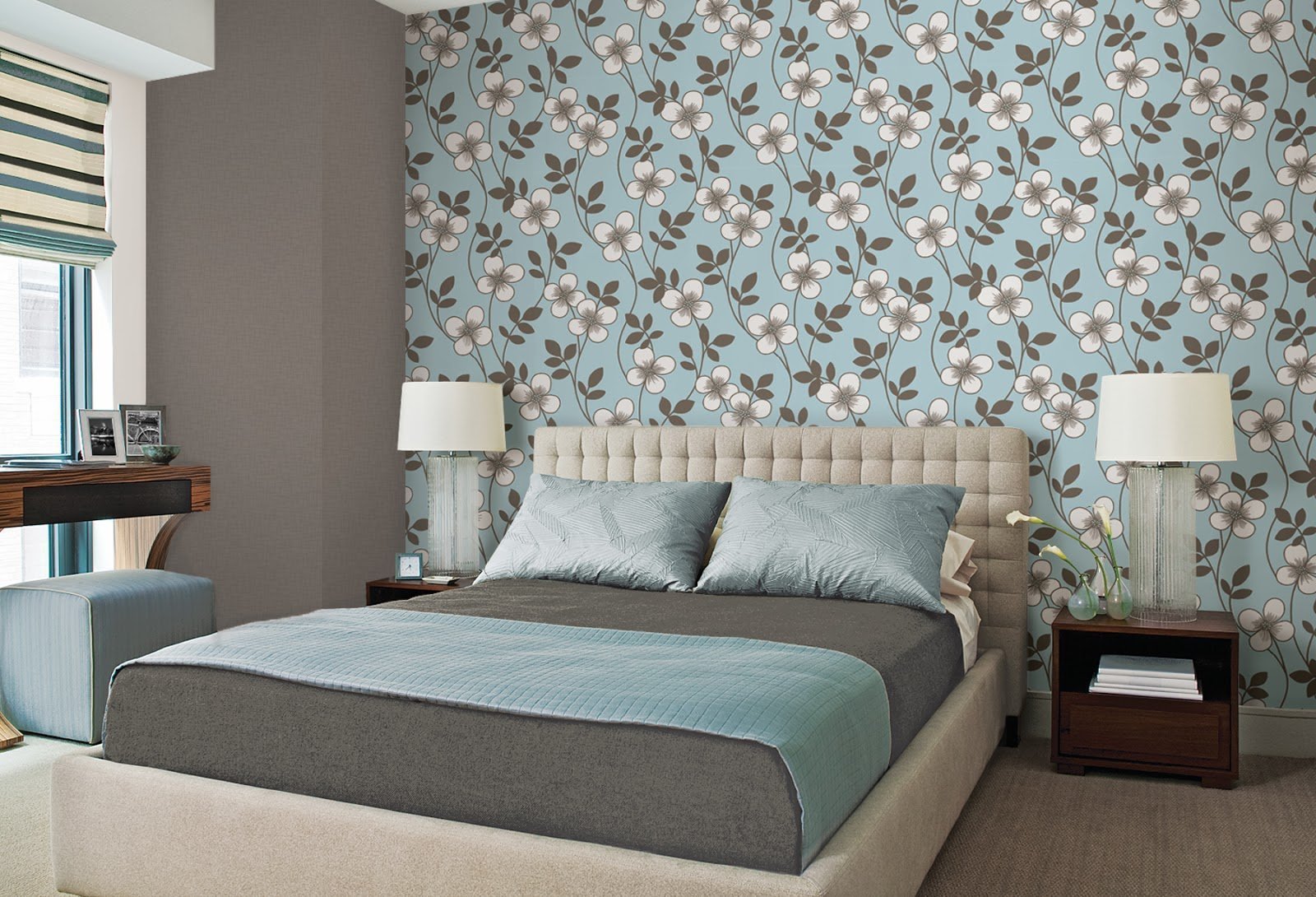 bedroom in blue photo ideas