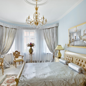 bedroom in blue interior ideas