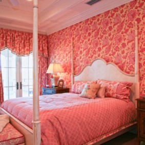 kırmızı yatak odası dekorasyon fikirleri