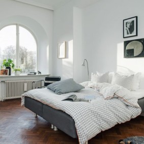 Design fotografic de dormitor scandinav