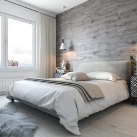 Interior dormitor foto în stil scandinav