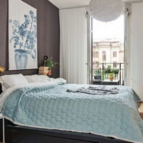 Skandināvu stila guļamistabas interjera idejas