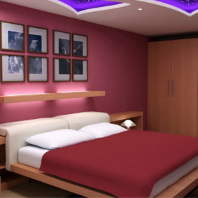 การออกแบบห้องนอน 12 ตารางเมตรแนวคิดการตกแต่งภายใน