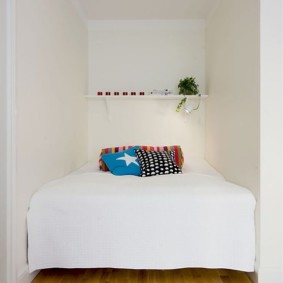 spavaća soba 5 m² vrste dizajna