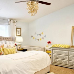 bedroom and children in one room photo design