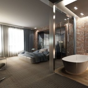 loft yatak odası tasarımı