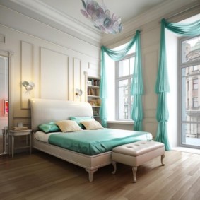 soveværelse i beige farver