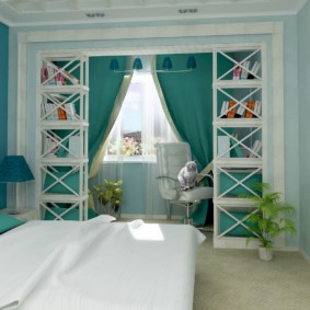 turquoise bedroom decor photo