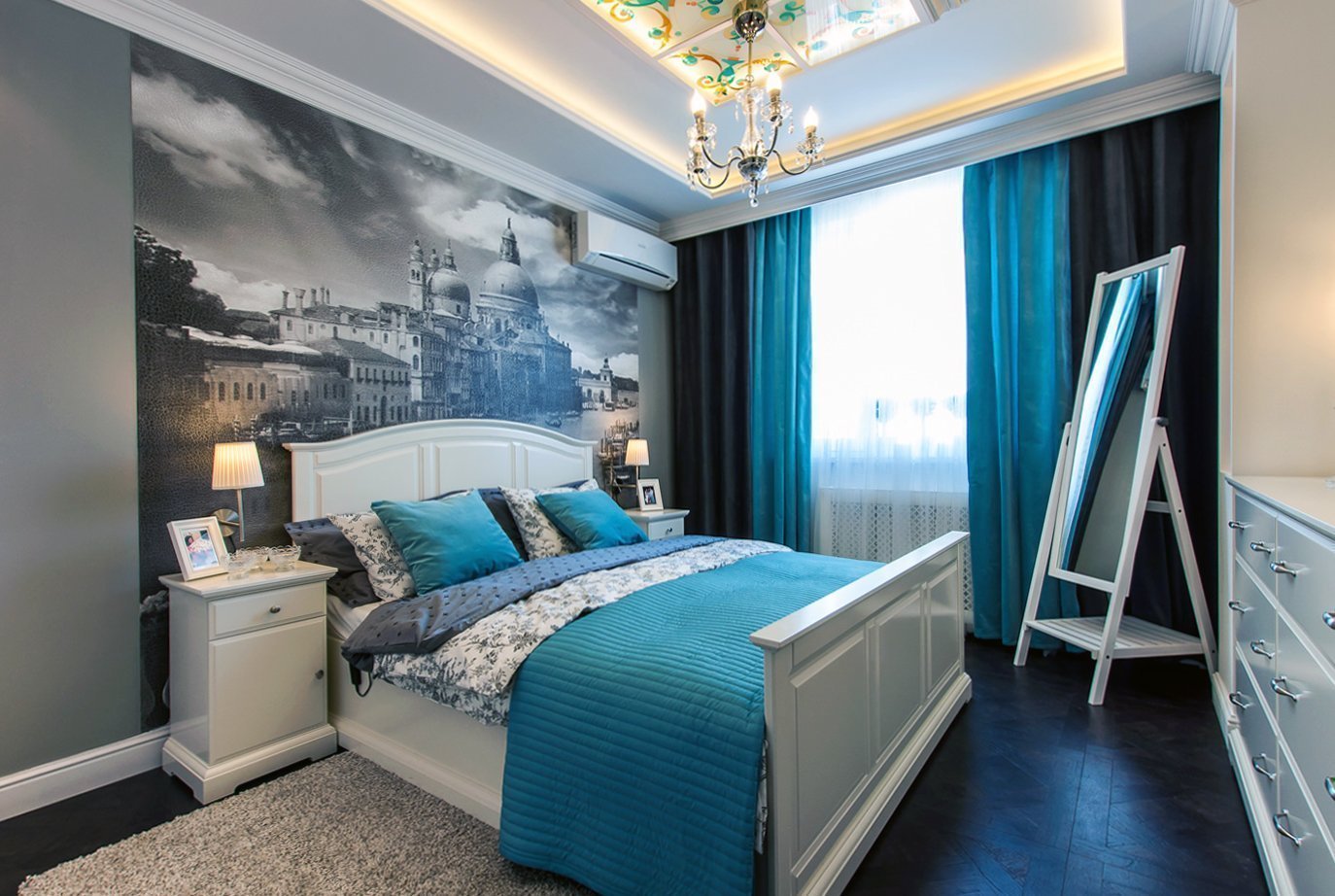 turquoise bedroom decor