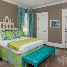 turquoise bedroom photo ideas